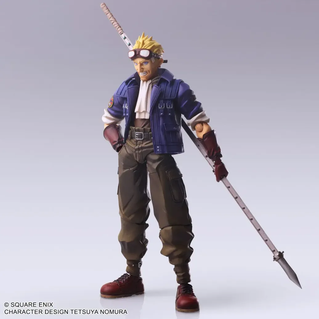 Final Fantasy VII Bring Arts Actionfigur Cid Highwind 15 cm