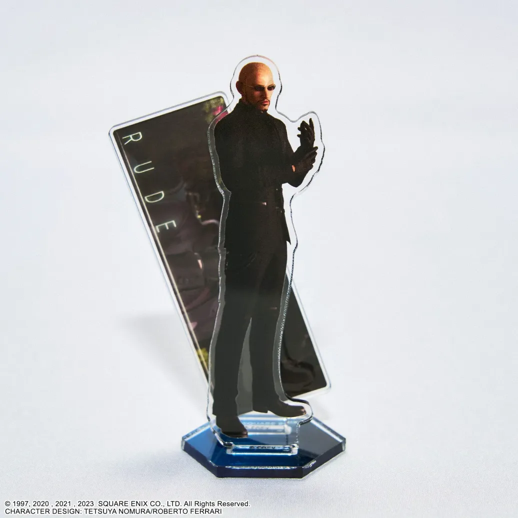 Final Fantasy VII Remake Acryl Figur Rude 8 cm