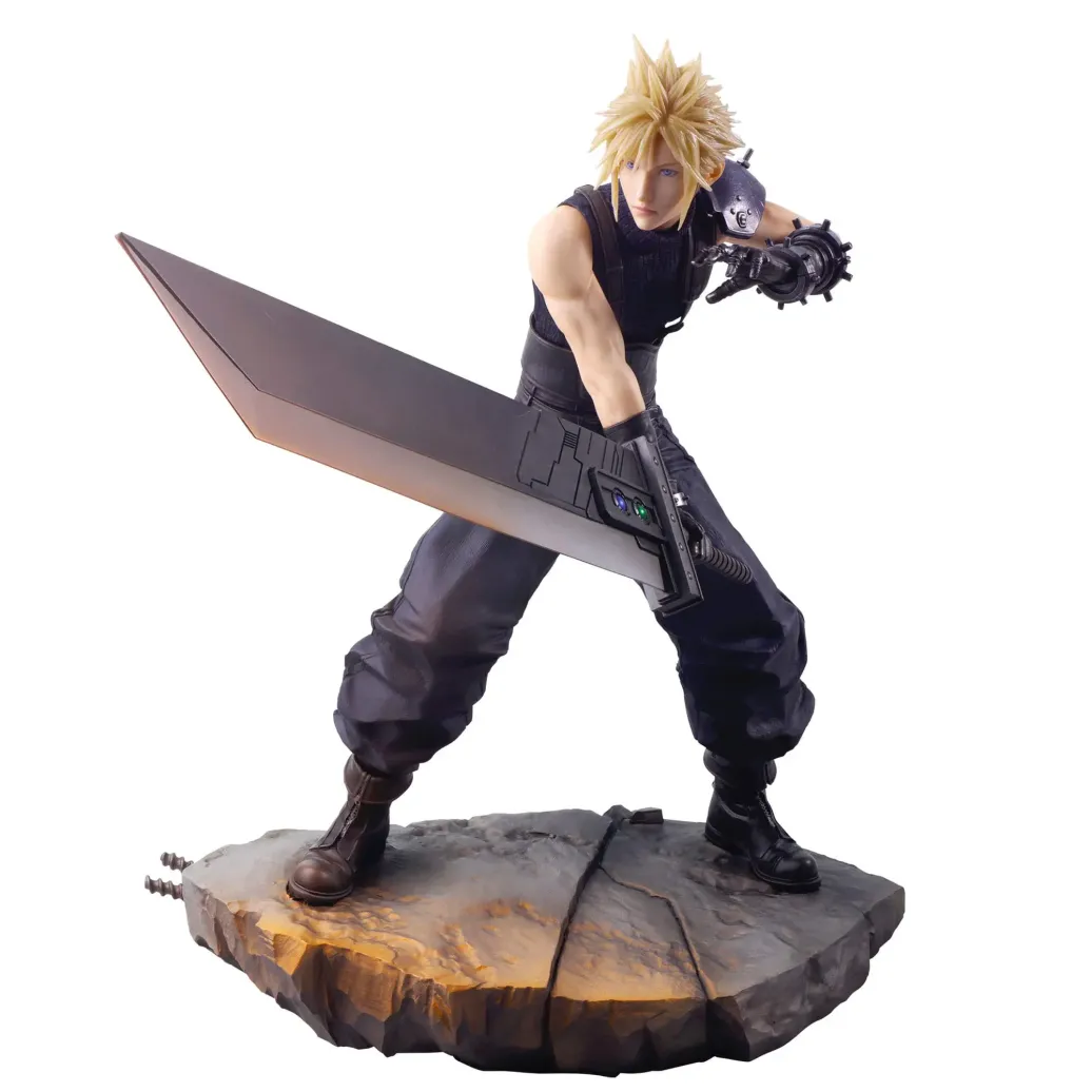 Final Fantasy VII Rebirth Static Arts Gallery Statue Cloud Strife 18 cm
