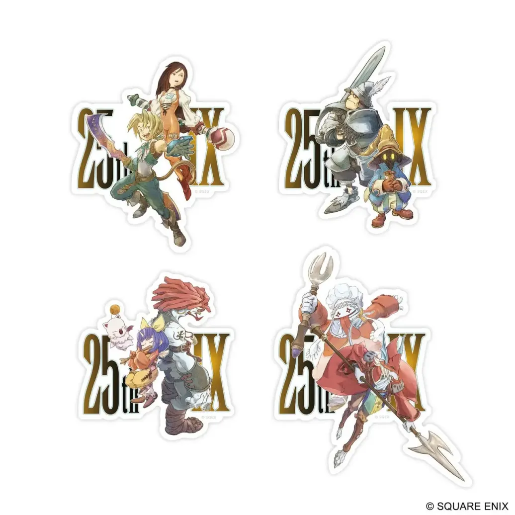 Final Fantasy IX Sticker Pack 25th Anniversary 