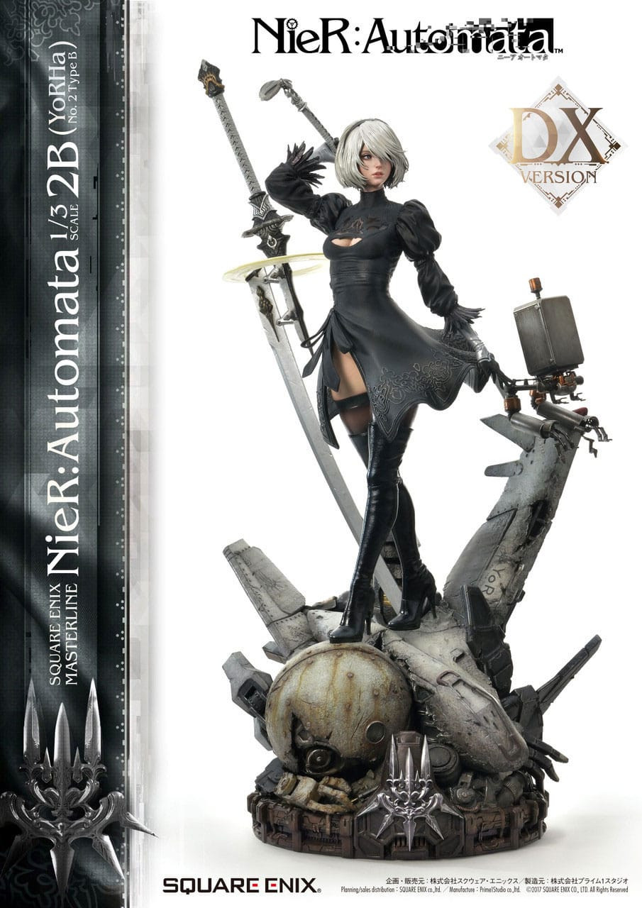 NieR Automata Masterline Statue 1/3 2B (YorHa No. 2 Type B) Deluxe Version 95 cm