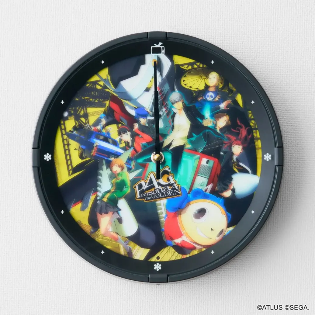 Persona 4 Golden Melody Wanduhr mit Sound