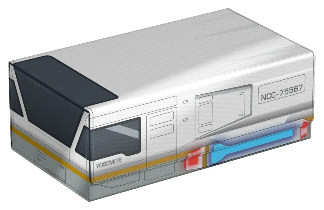 Squaroes - Collectors Case Star Trek: Lower Decks™ - Shuttlecraft Yosemite