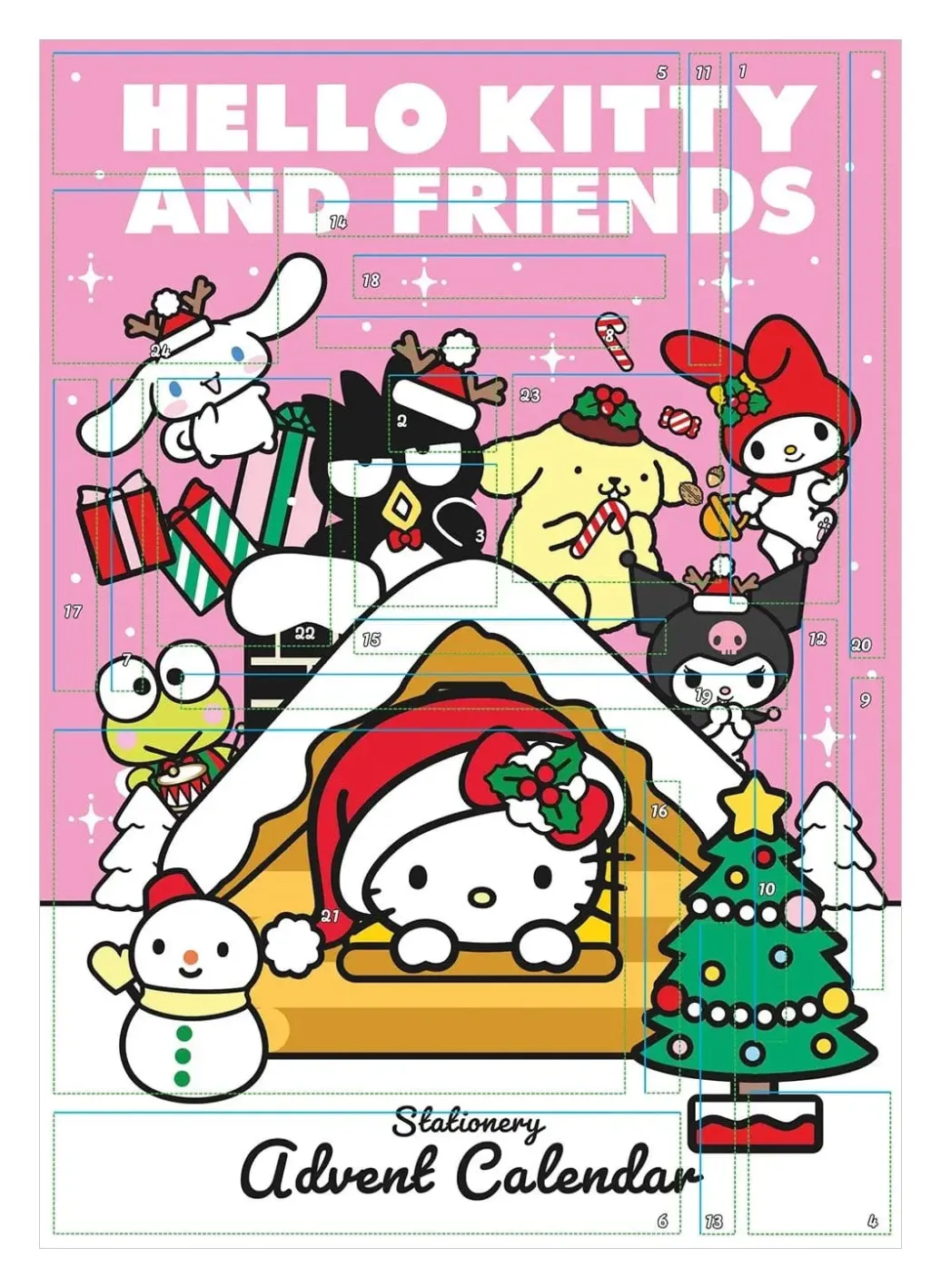 Sanrio (2027) Adventskalender Hello Kitty & Friends Display (8)