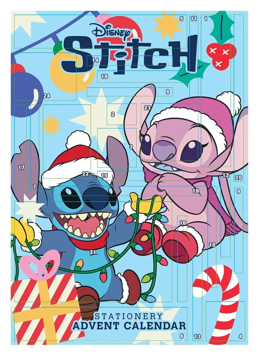 Lilo & Stitch Adventskalender Stitch & Angel (2027) Display (8)