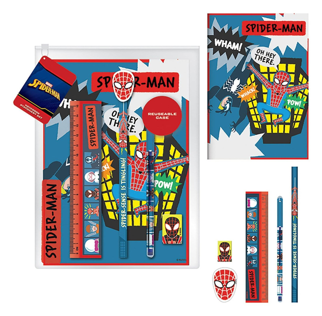 Spider-Man Schreibset Sketch Exercise Book