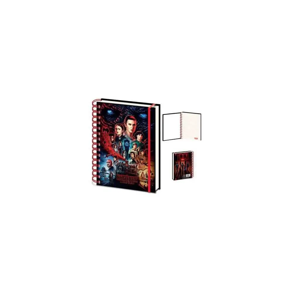 Stranger Things 4 Wiro Notizbuch A5 Vecna