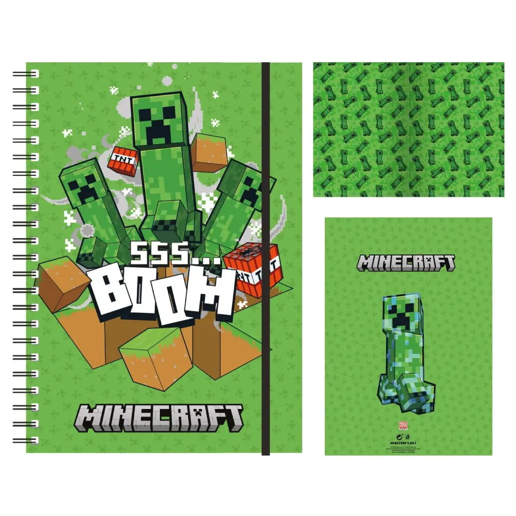 Minecraft Wiro Notizbuch A5