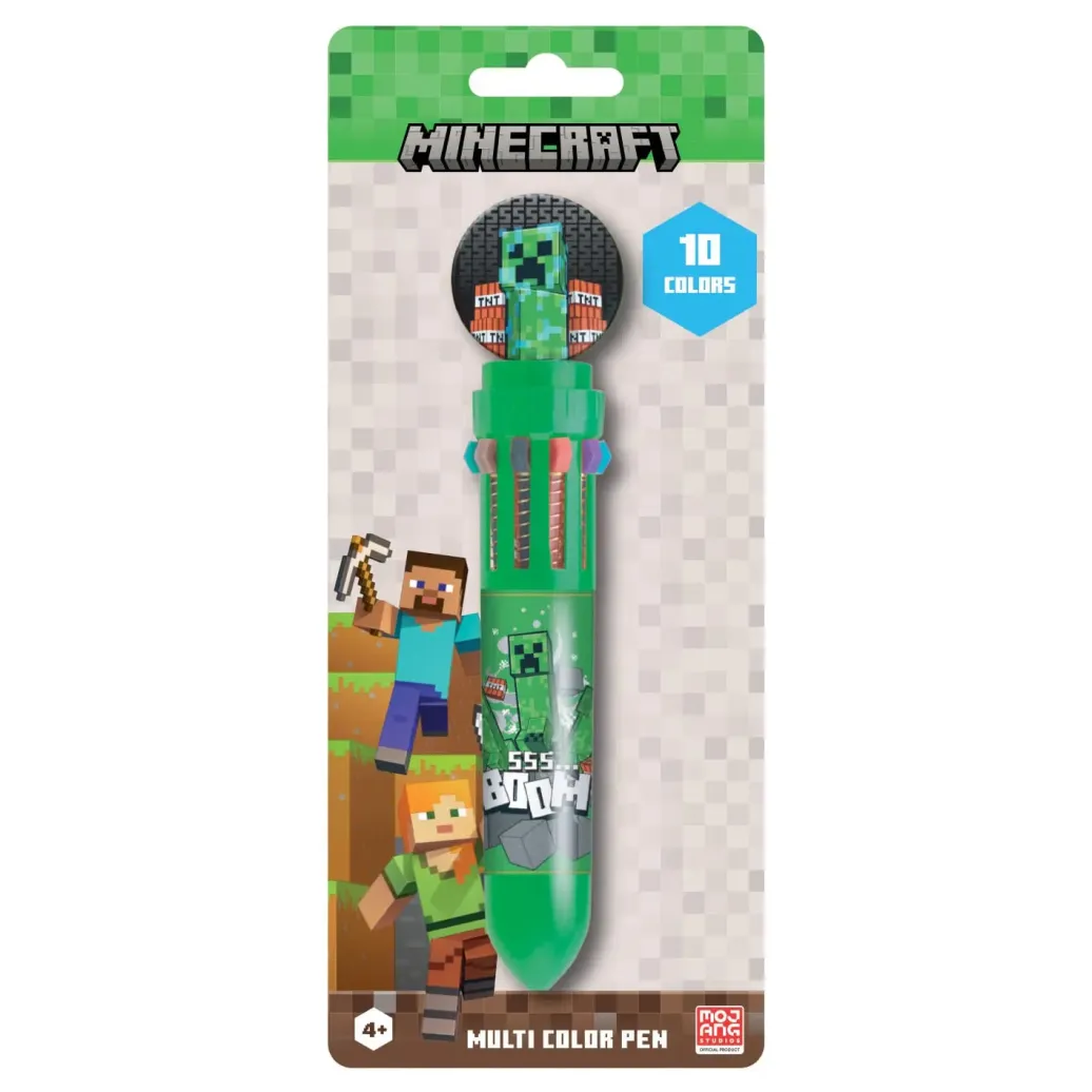 Minecraft Zehnfarb-Kugelschreiber