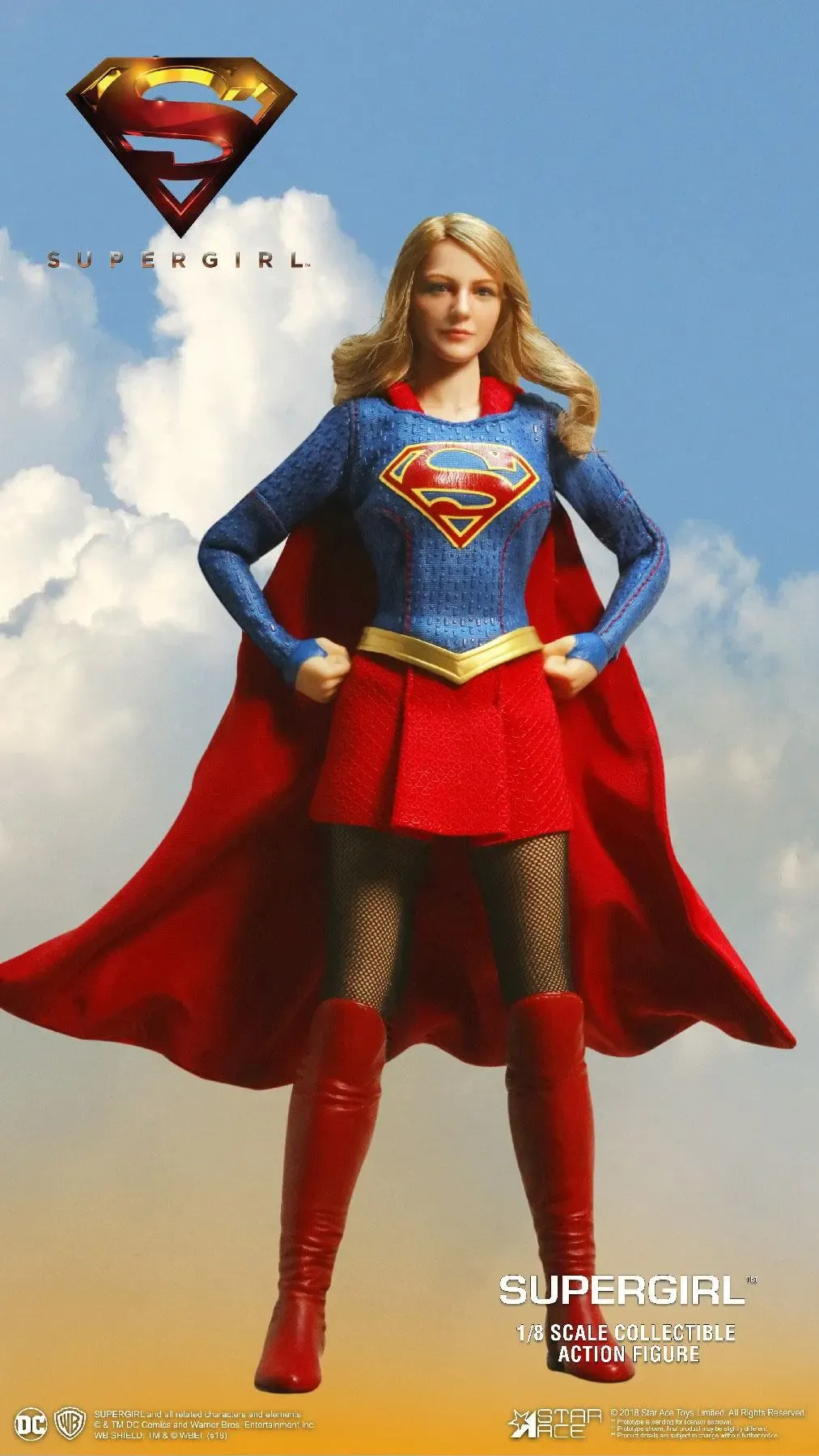 Supergirl Real Master Series 1/8 Actionfigur 23 cm