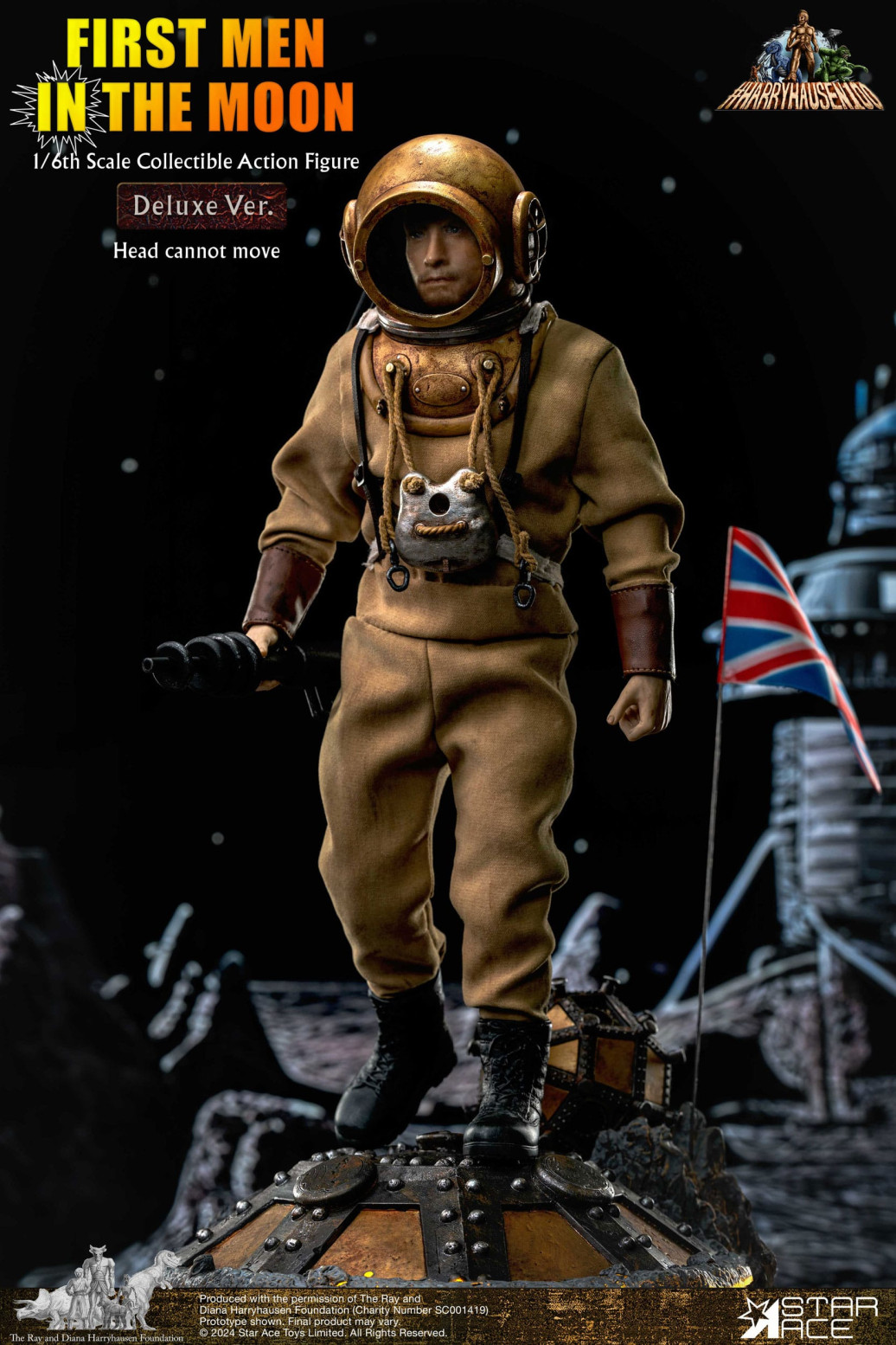 First Men in the Moon Actionfigur 1/6 First Men in the Moon (1964) Deluxe Ver. 30 cm