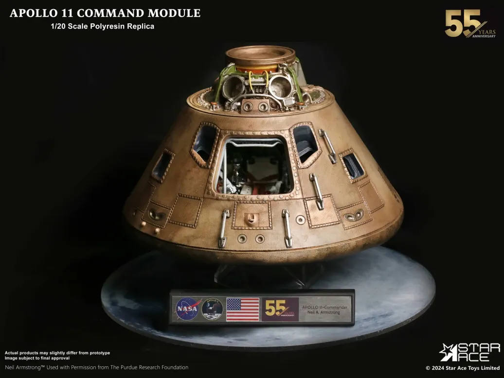 Apollo 11 Replik 1/20 Command Module (DX) 20 cm
