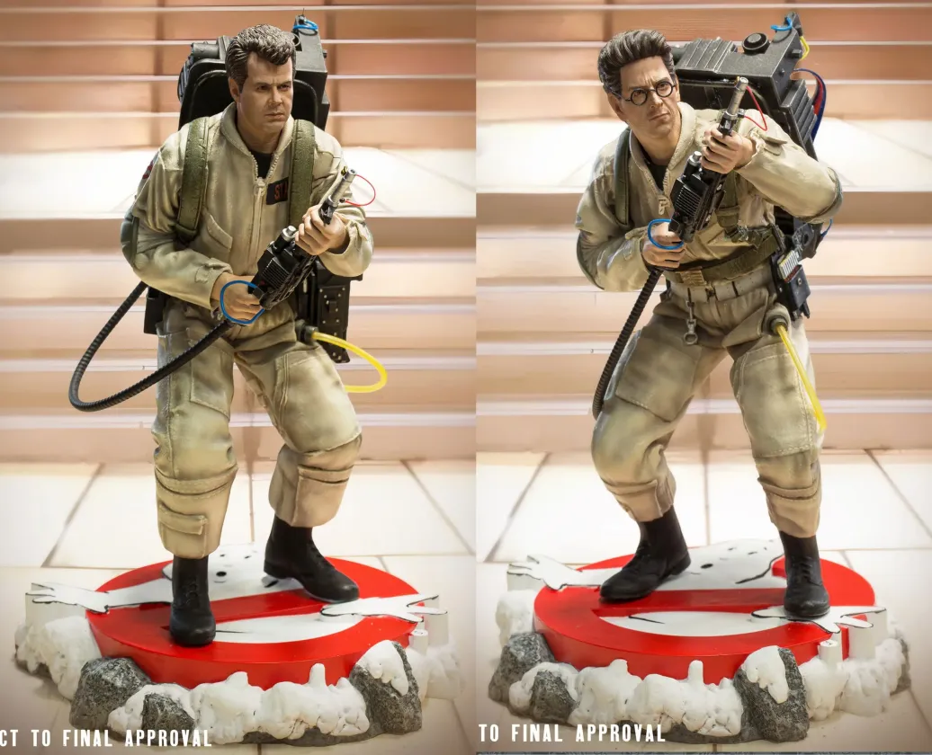 Ghostbusters Resin Statue 1/8 Egon Spengler + Ray Stantz Twin Pack Set 22 cm