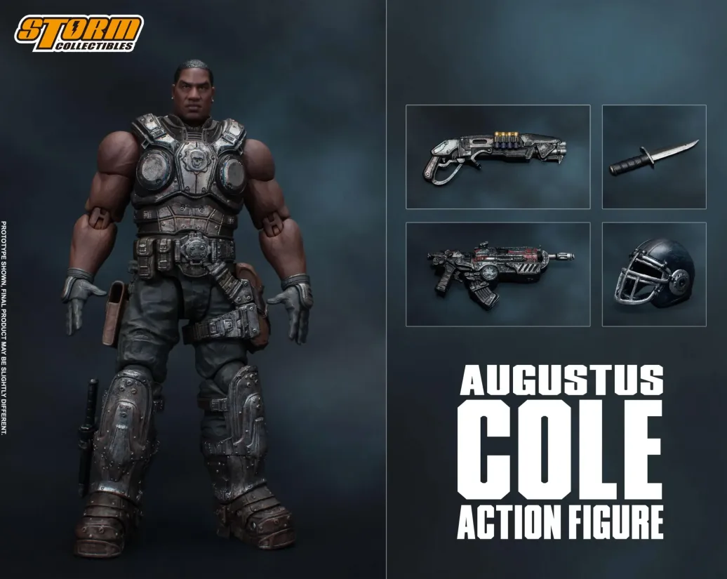 Gears of War Augustus Cole Actionfigur 16 cm