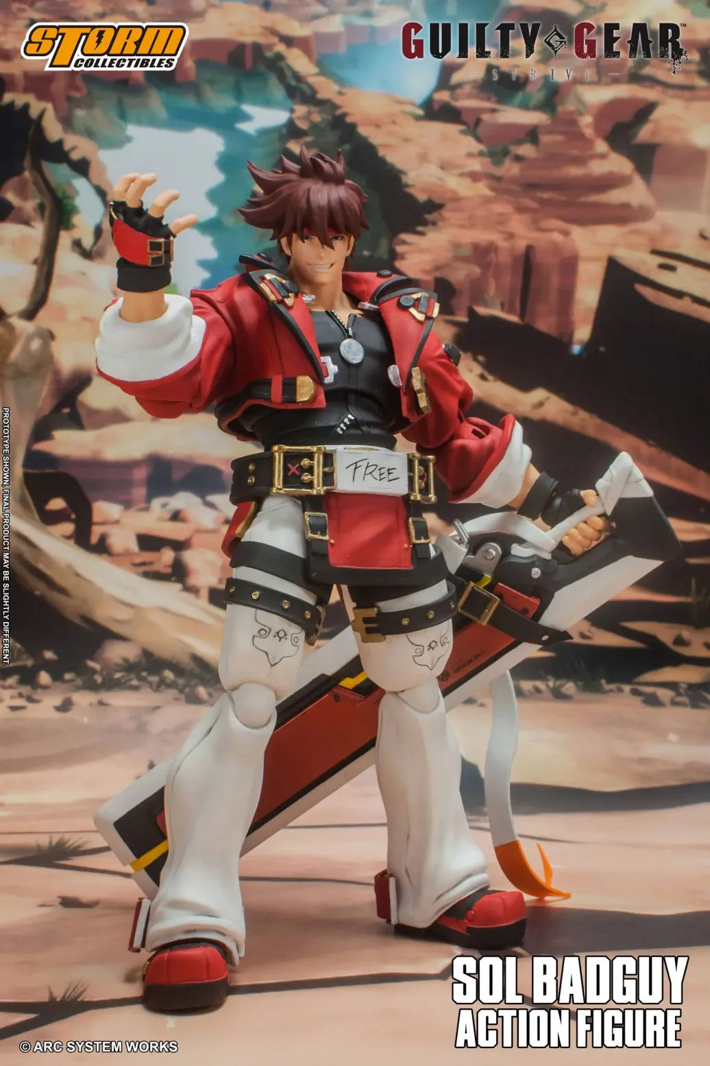Guilty Gear Actionfigur 1/12 Sol Badguy 18 cm