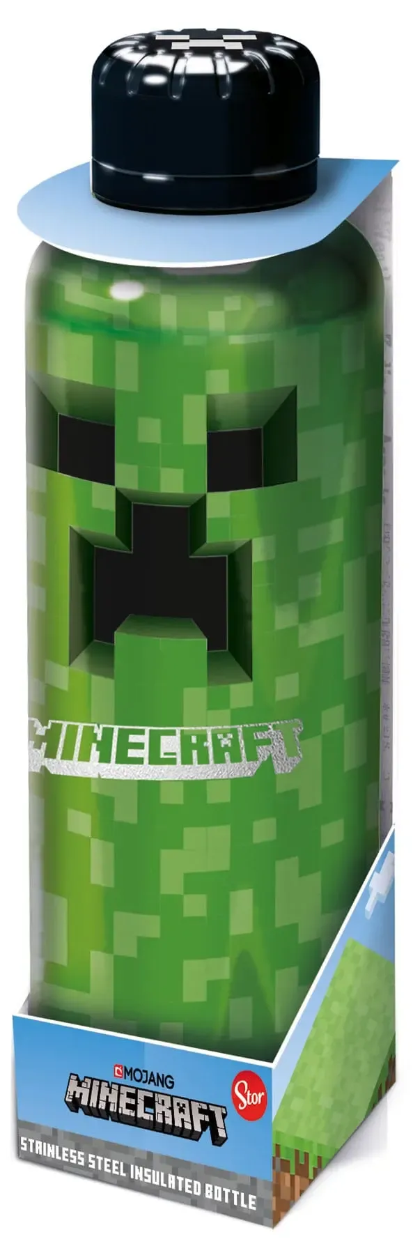 Minecraft Edelstahl-Trinkflasche Creeper