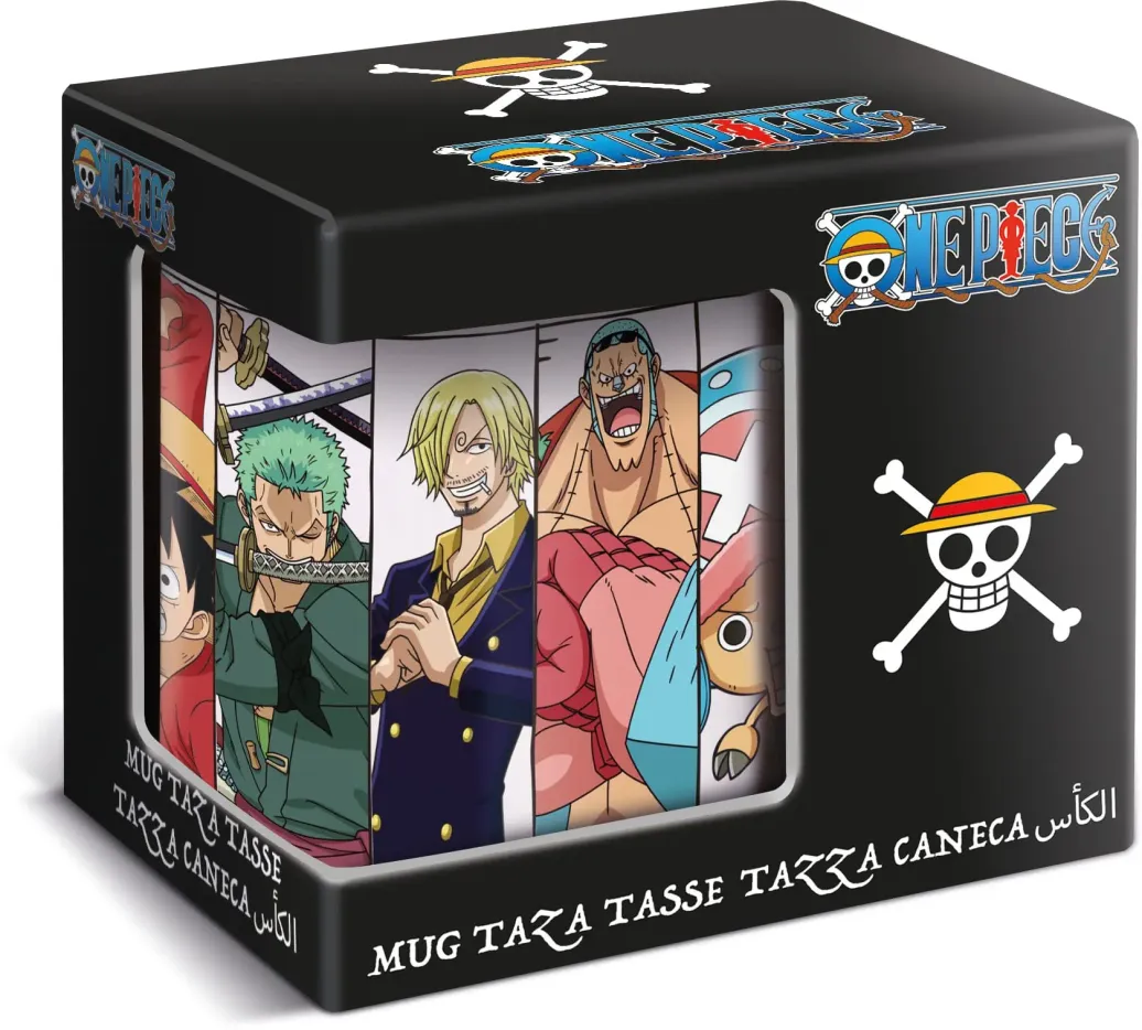 One Piece Tassen Umkarton Crew Battle 325 ml (6)