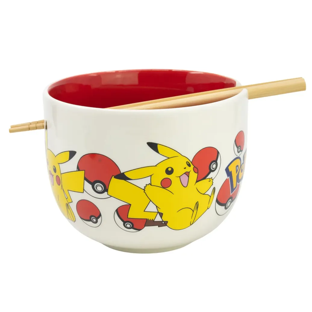 Pokémon Ramen-Schüssel mit Stäbchen Face