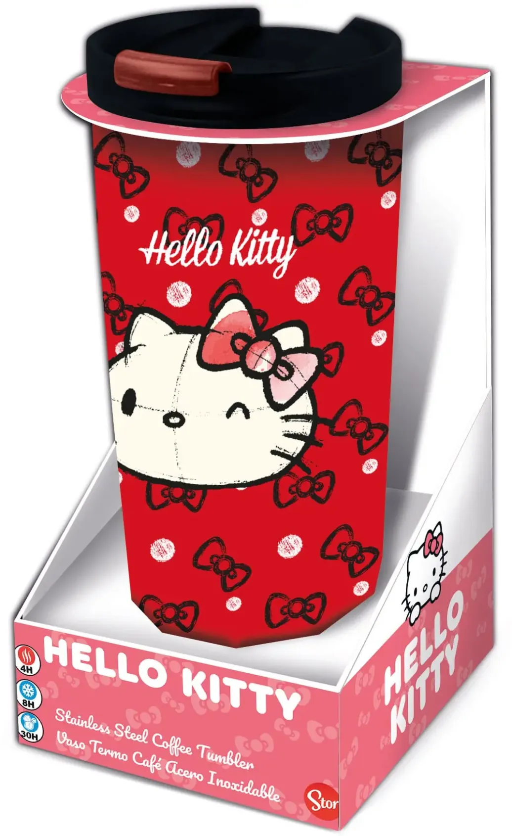 Sanrio Edelstahl-Trinkbecher Hello Kitty