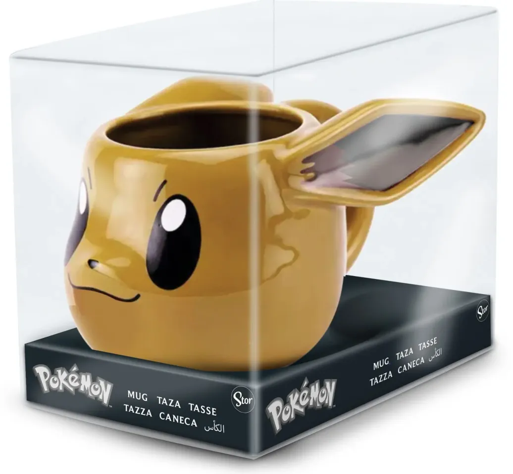 Pokémon 3D Tasse Evoli 385 ml