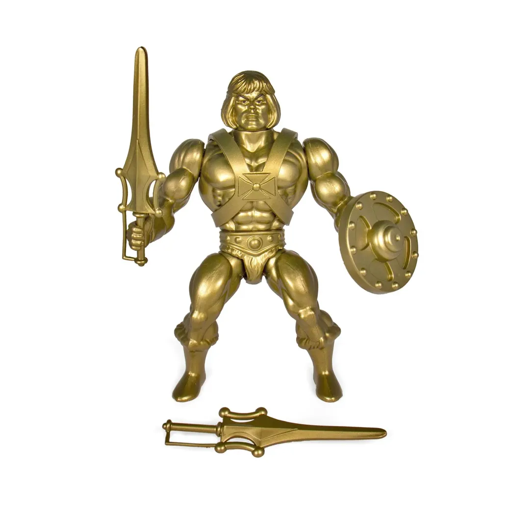 Masters of the Universe Gold He-Man Vintage Collection Actionfigur 14 cm