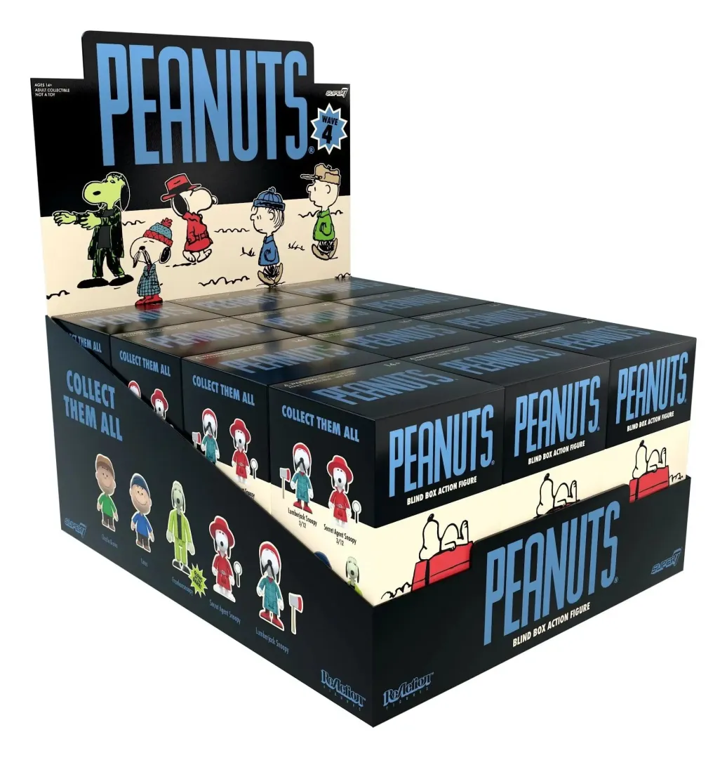 Peanuts Actionfigur Blind Box Wave 4 Display (12)