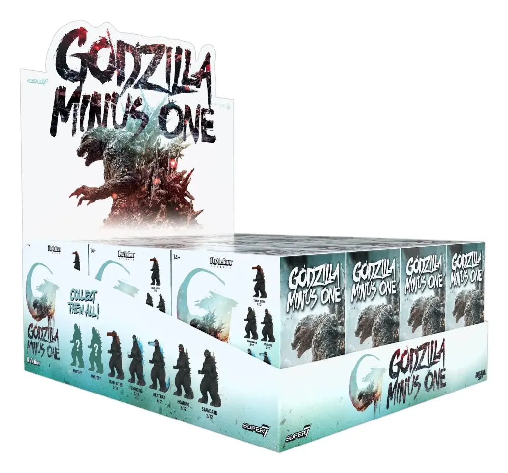 Godzilla Toho (Minus One)Actionfigur Blind Box Wave 8 Display (12)
