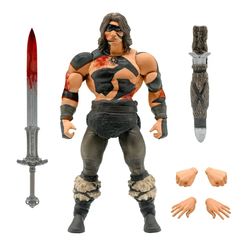 Conan der Barbar Ultimates Actionfigur Conan War Paint Conan 18 cm