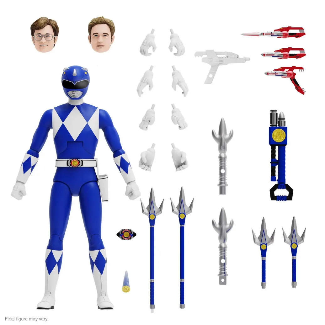 Mighty Morphin Power Rangers Ultimates Actionfigur Blue Ranger 18 cm