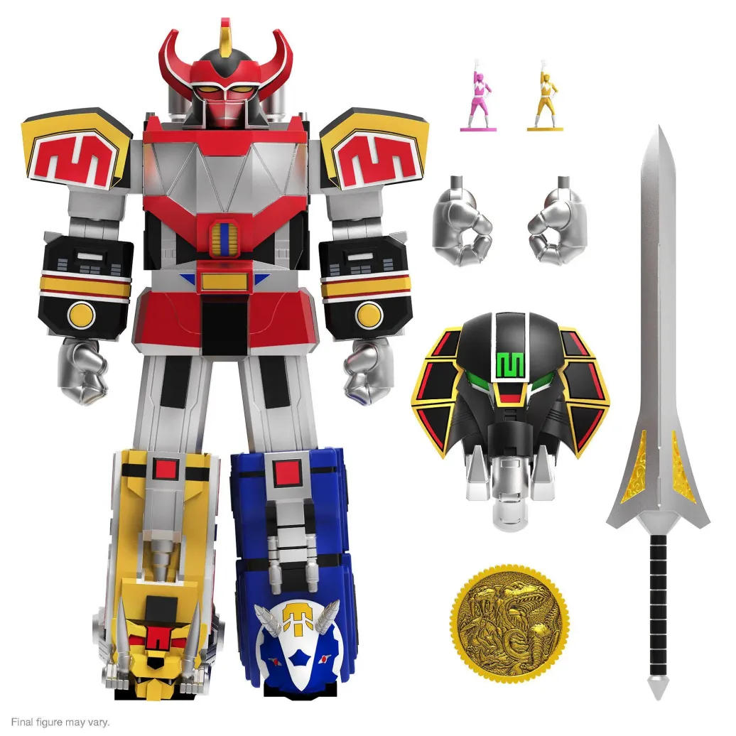 Mighty Morphin Power Rangers Ultimates Actionfigur Dino Megazord 20 cm