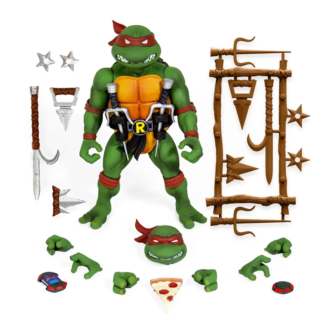 Teenage Mutant Ninja Turtles Ultimates Raphael V2 Actionfigur 18 cm