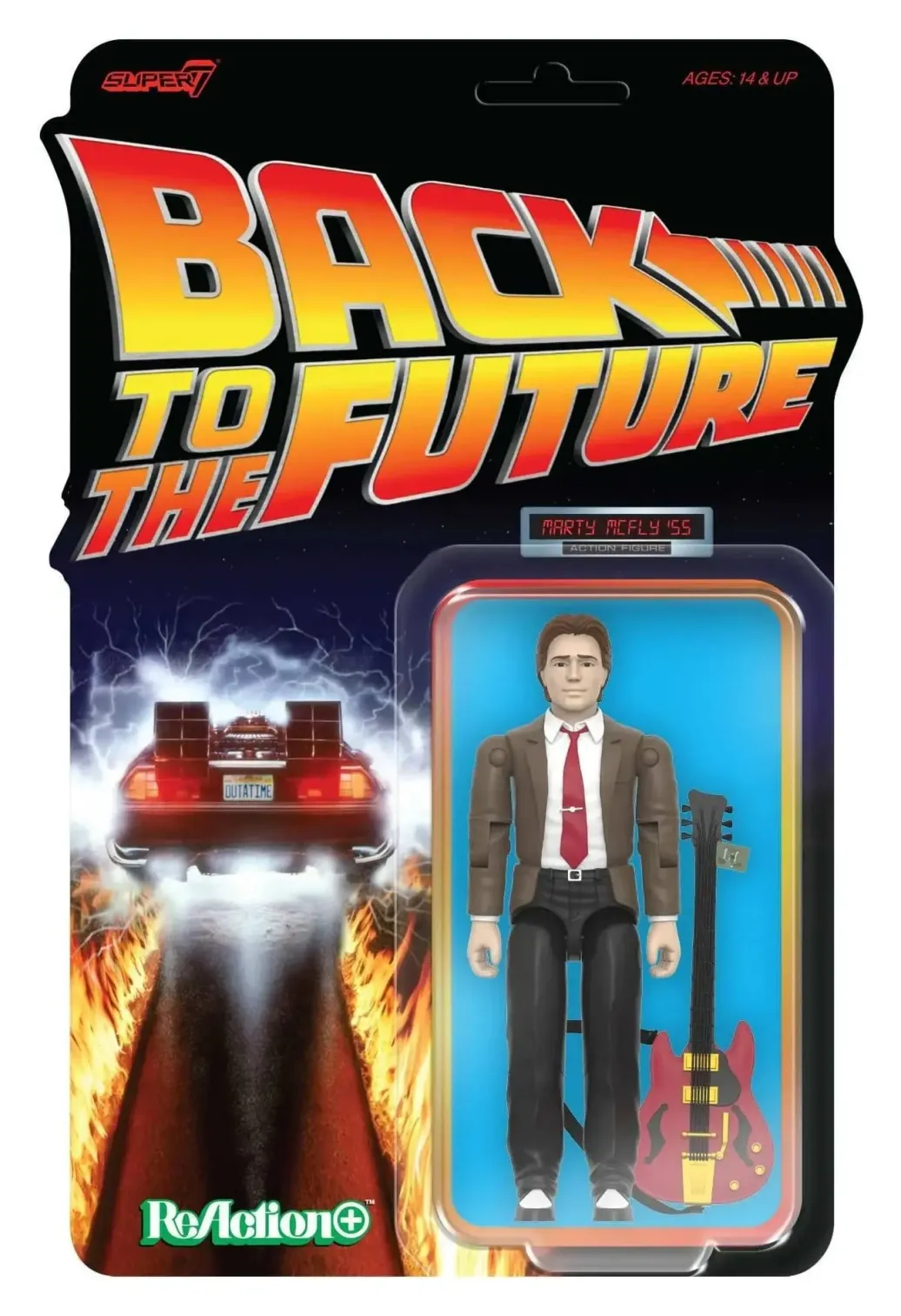 Back to the Future ReAction+ Actionfigur Wave 01 - Marty McFly '55 4 cm