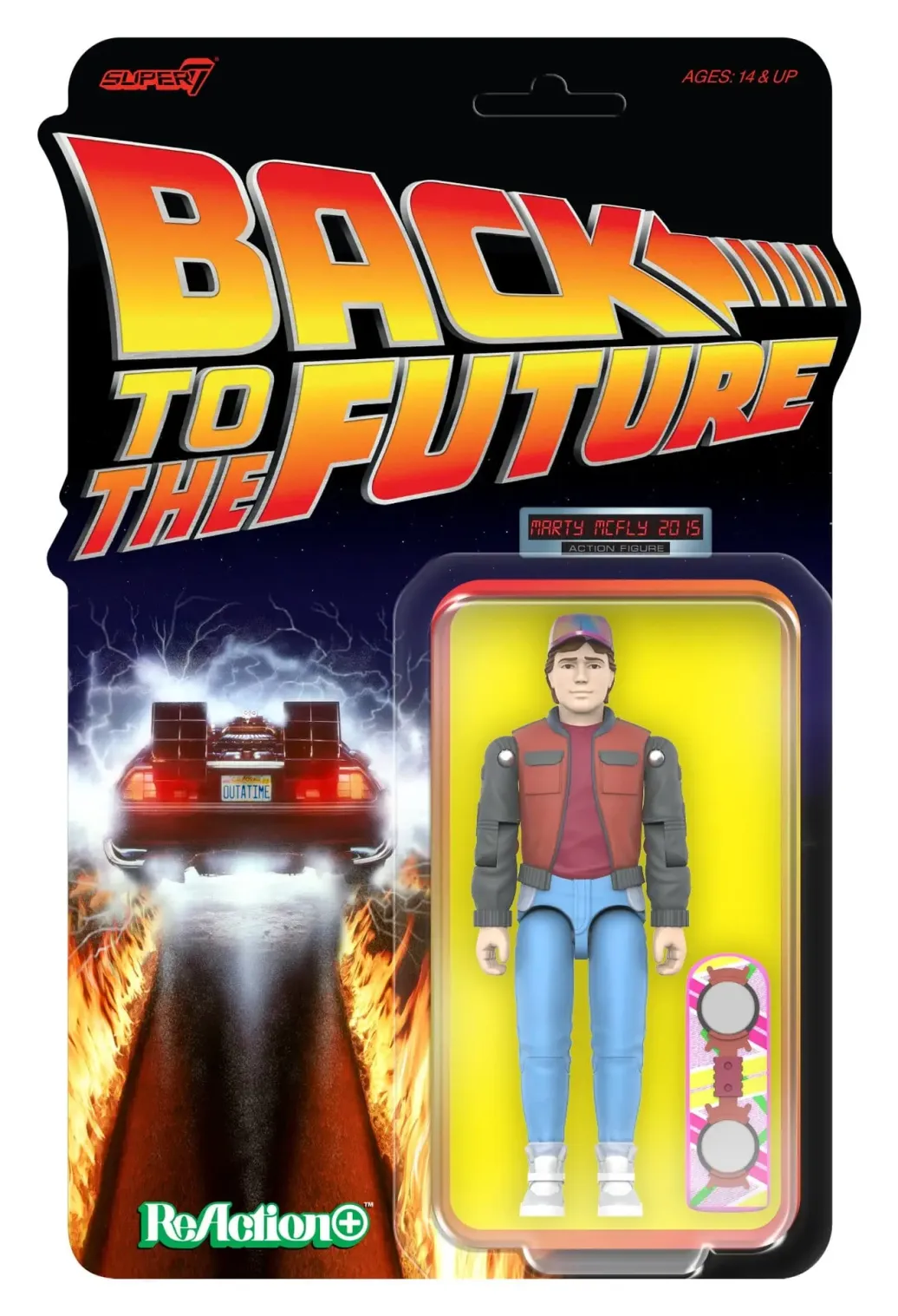 Back to the Future ReAction+ Actionfigur Wave 02 Marty McFly (2015)
