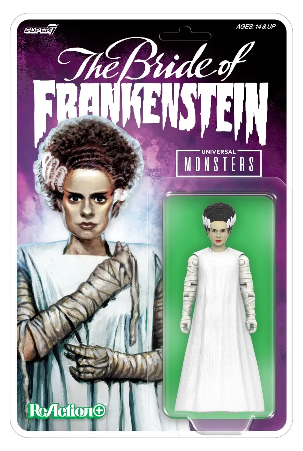 Universal Monsters ReAction+ Actionfigur Wave 02 Bride Of Frankenstein