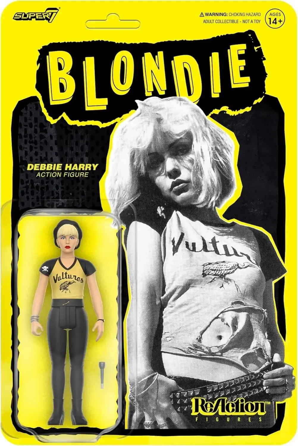 Blondie ReAction Actionfigur Wave 02 Debbie Harry Vultures
