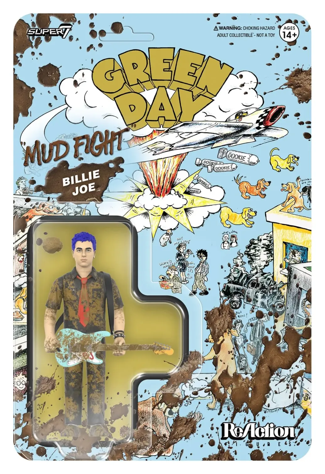 Green Day ReAction Actionfigur Wave 01 Billie Joe Armstrong (Mud Fight)