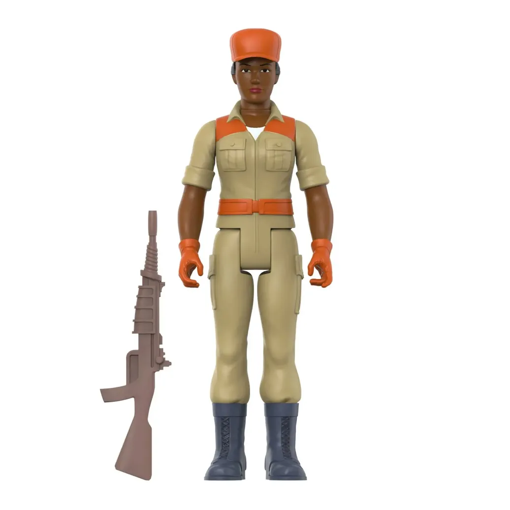 GI Joe ReAction Actionfigur Wave 3 Female Combat Engineer Bun Hair (Brown) 10 cm