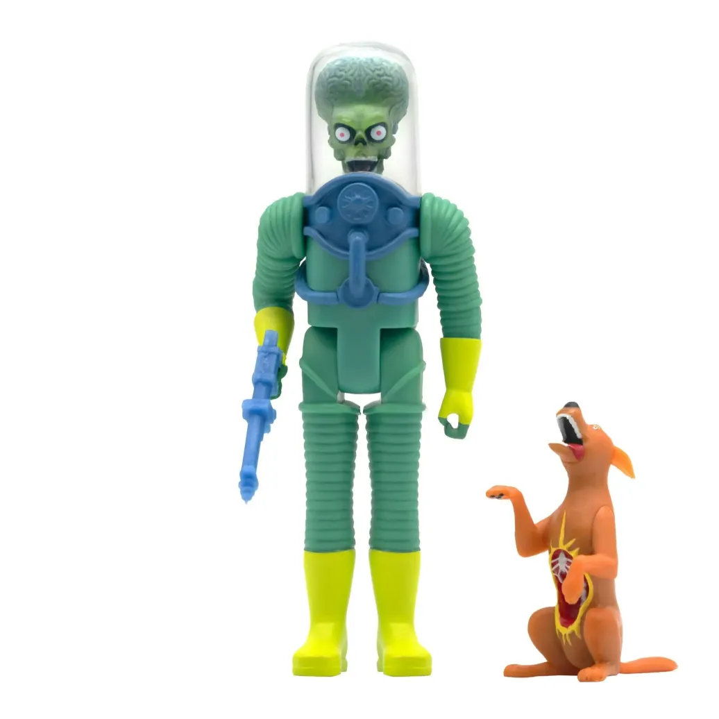Mars Attacks ReAction Actionfigur Destroying A Dog 10 cm