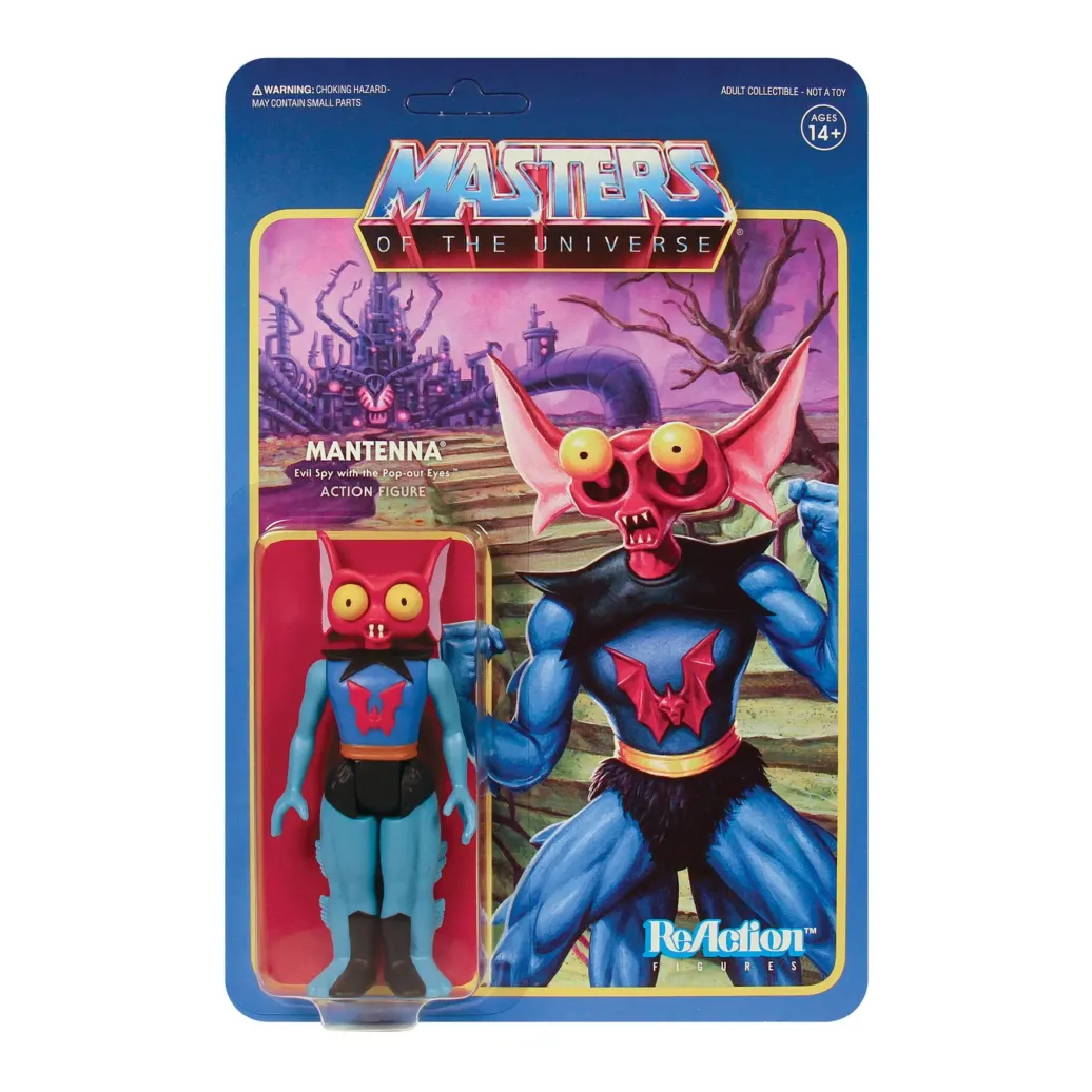 Masters of the Universe Wave 5 Mantenna ReAction Actionfigur 10 cm