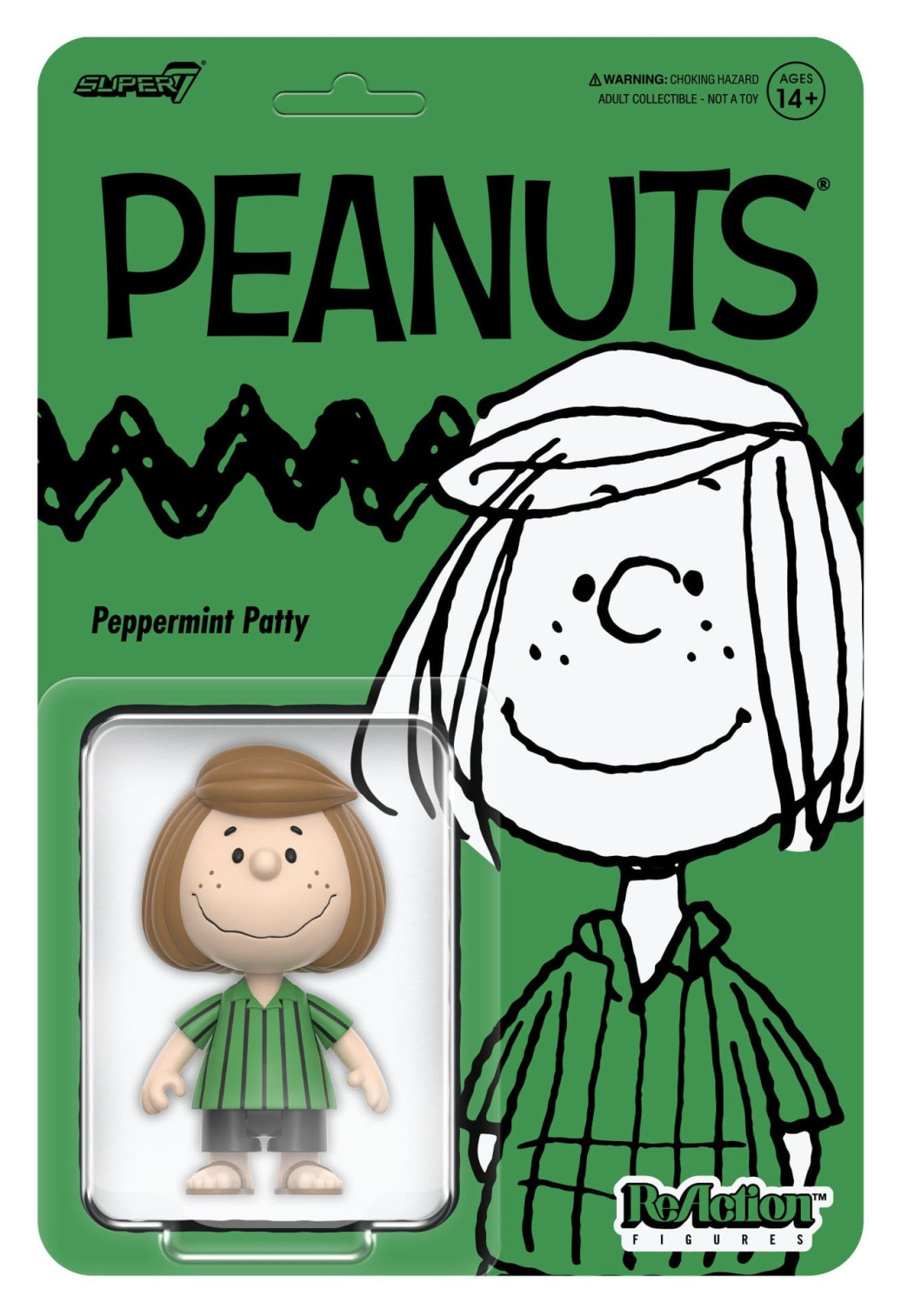 Peanuts ReAction Actionfigur Wave 09 Peppermint Patty