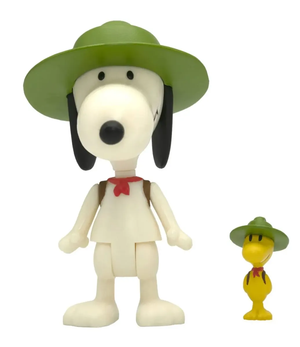 Peanuts ReAction Actionfigur Wave 3 Beagle Scout Snoopy 10 cm
