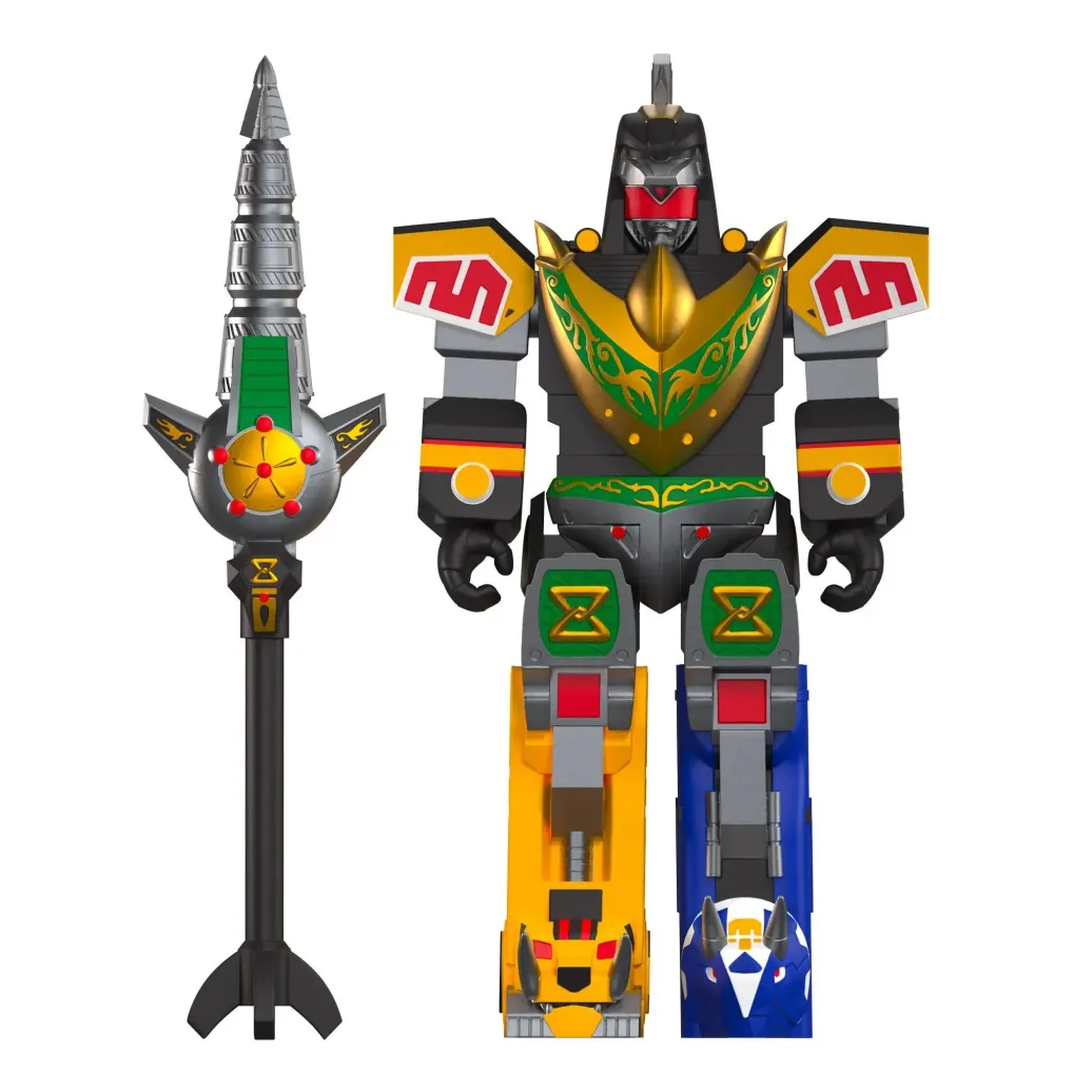 Mighty Morphin Power Rangers ReAction Actionfigur Wave 3 DragonZord (Battle Mode) 15 cm