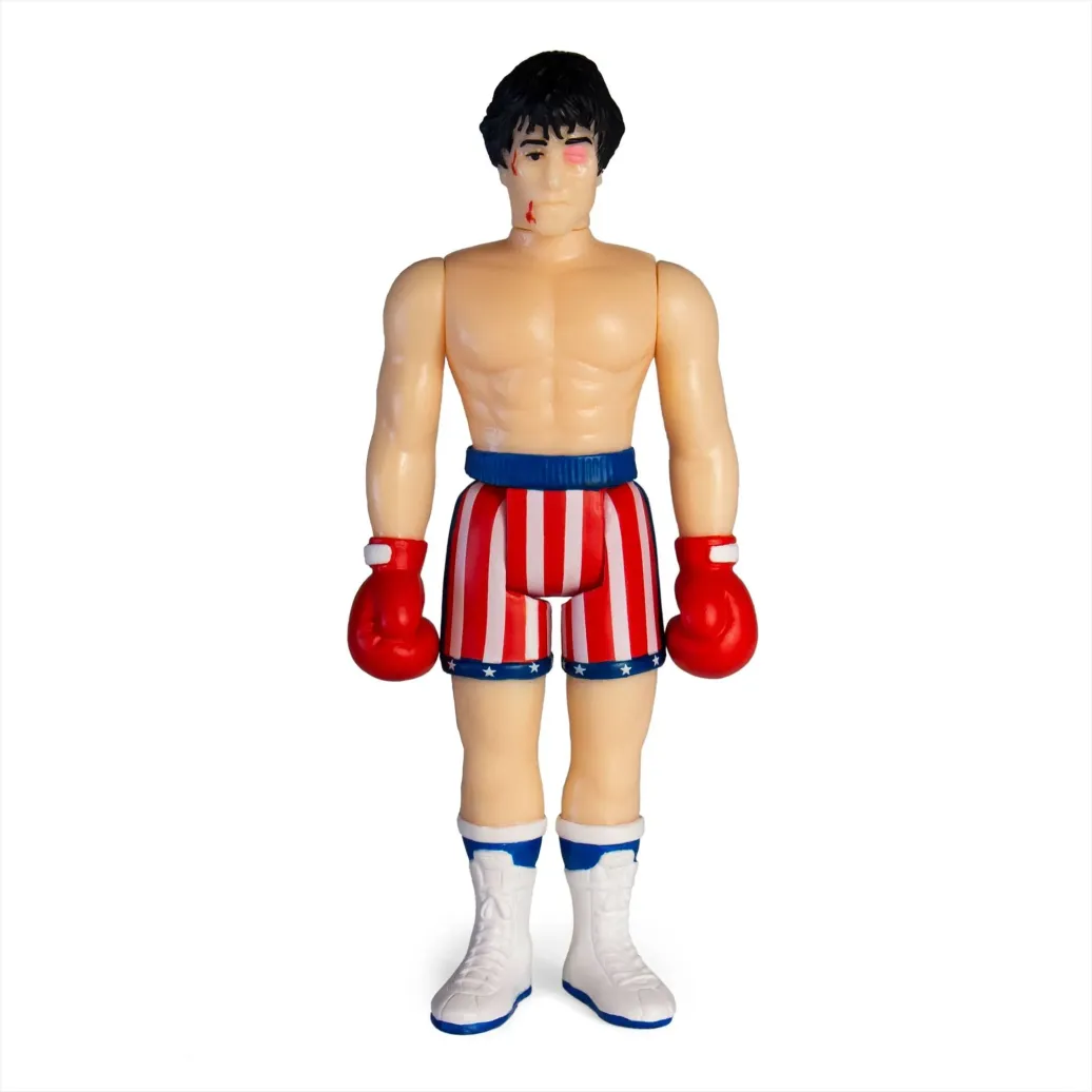 Rocky 4 ReAction Actionfigur Rocky (Beat-Up) 10 cm