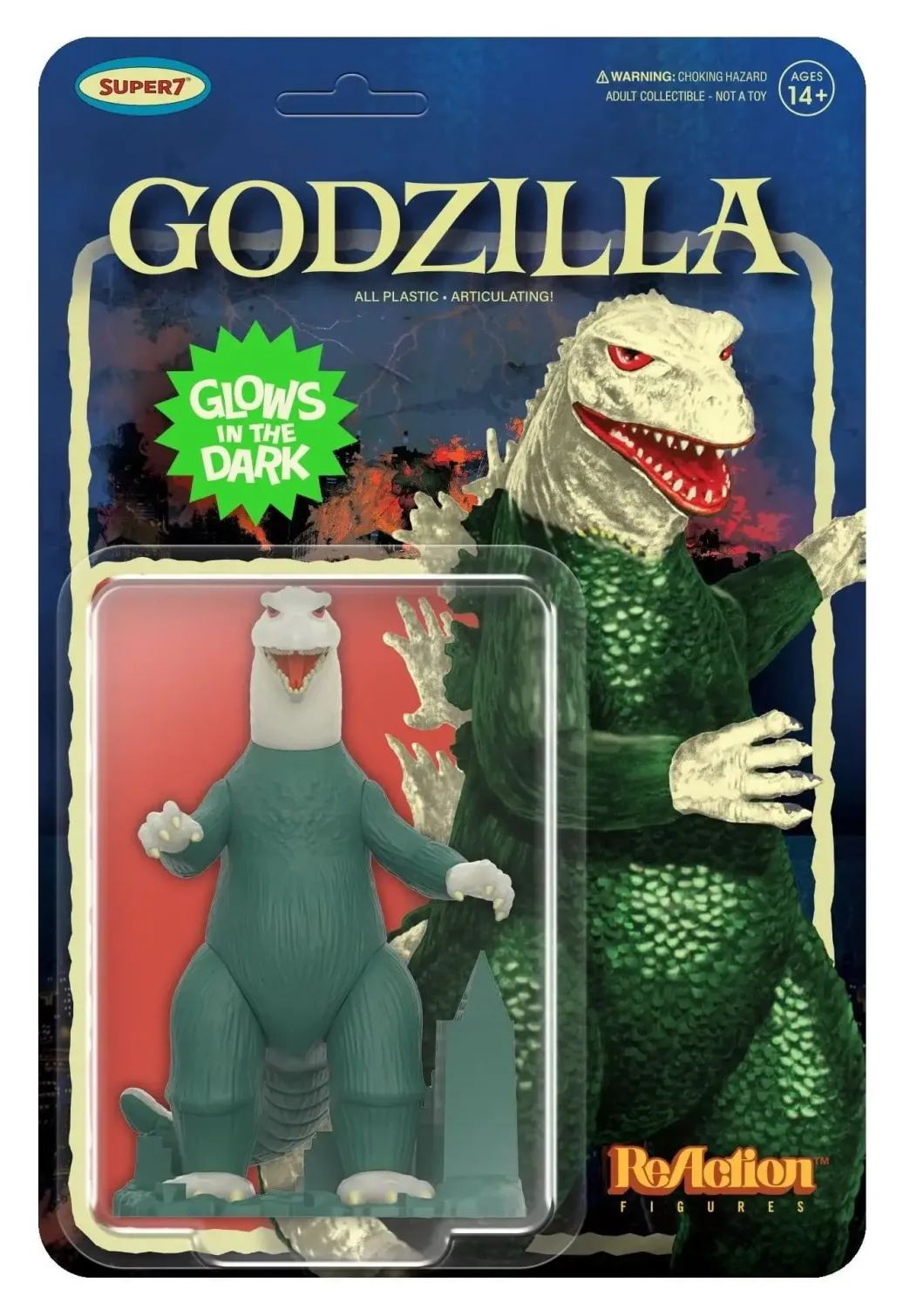 Godzilla Toho ReAction Actionfigur Godzilla Model Kit (Glow) 10 cm