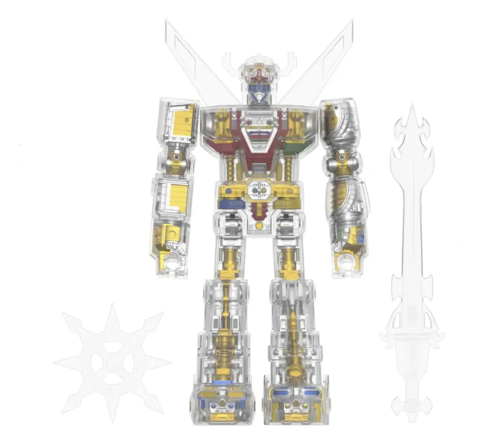 Voltron Super Cyborg Actionfigur Voltron (Clear) 35 cm