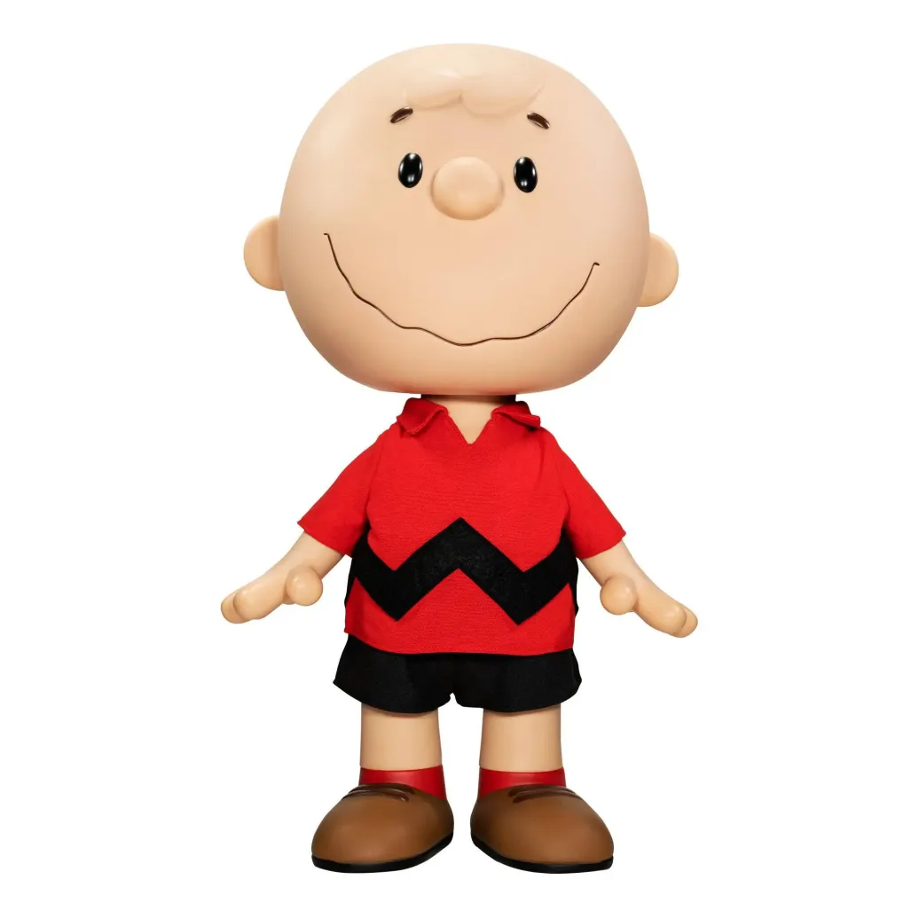Peanuts Supersize Actionfigur Charlie Brown (Red Shirt) 41 cm