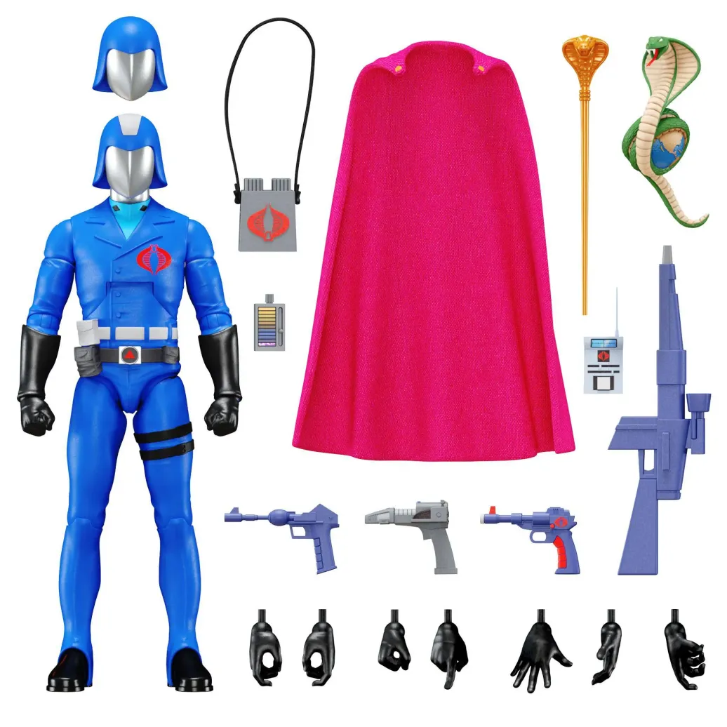 G.I. Joe Ultimates Actionfigur Cobra Commander 18 cm