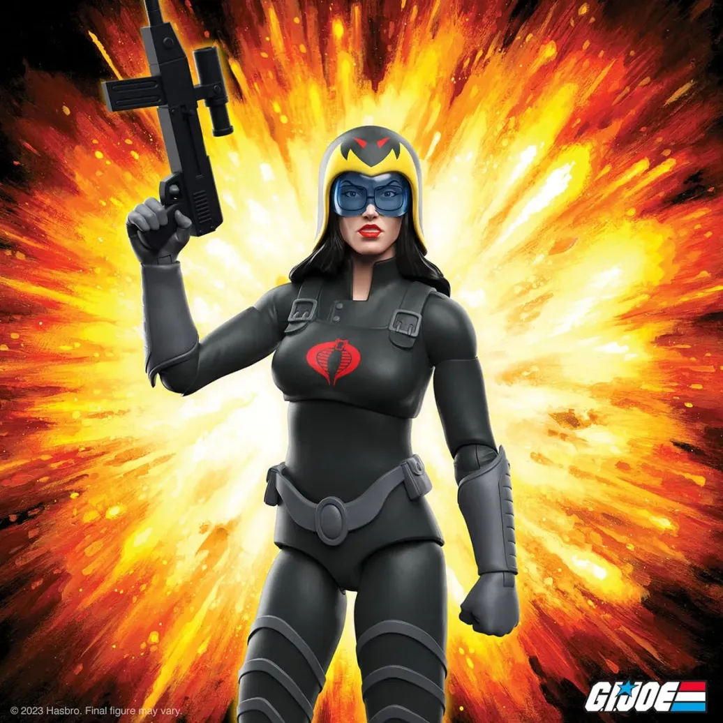 G.I. Joe Ultimates Actionfigur Baroness (Black Suit) 18 cm