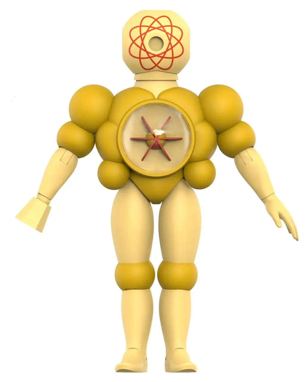 SilverHawks Ultimates Actionfigur Mo-Lec-U-Lar (Toy Version) 18 cm