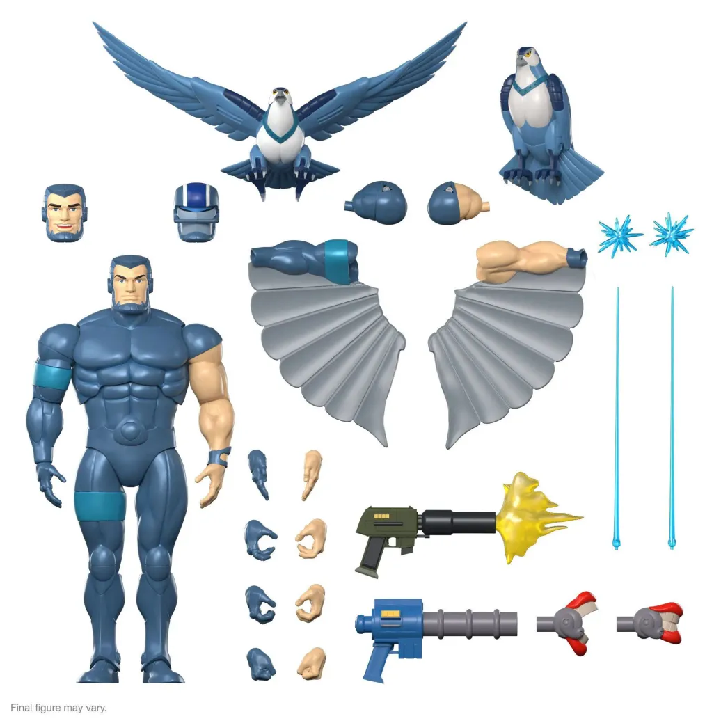SilverHawks Ultimates Actionfigur Steelwill 18 cm